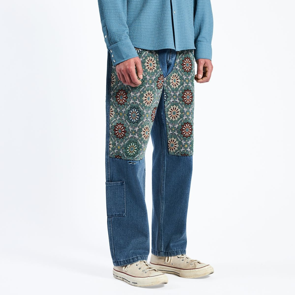 Pleasures Floral Ultra Double Knee Pant