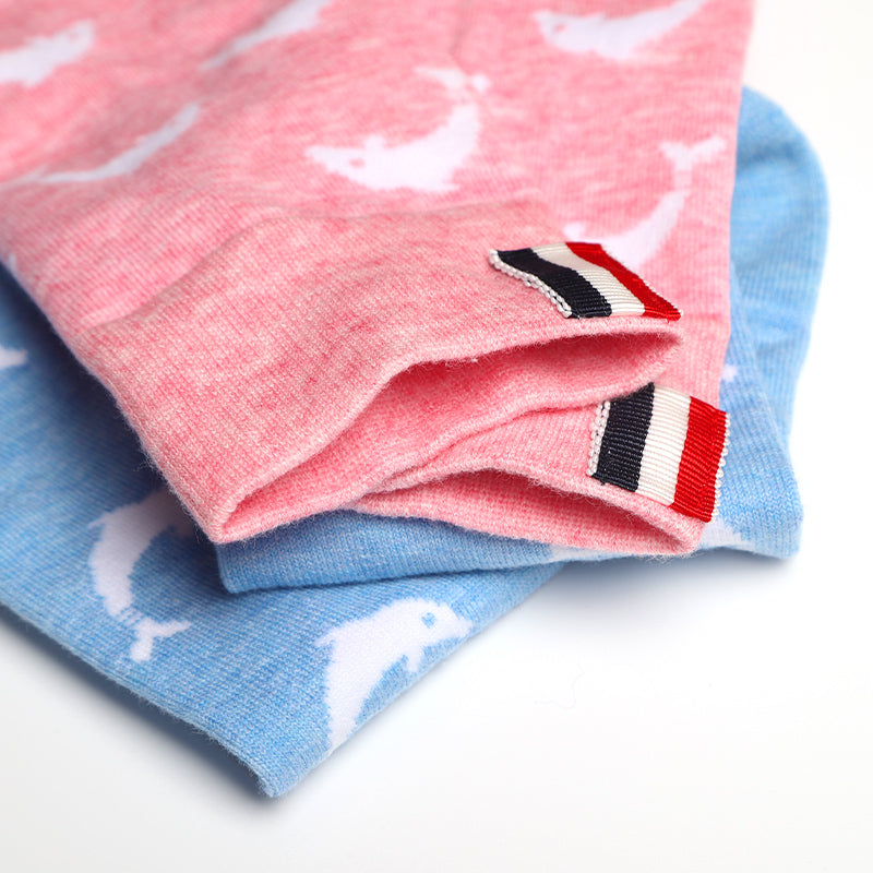 Dolphin mid-calf socks