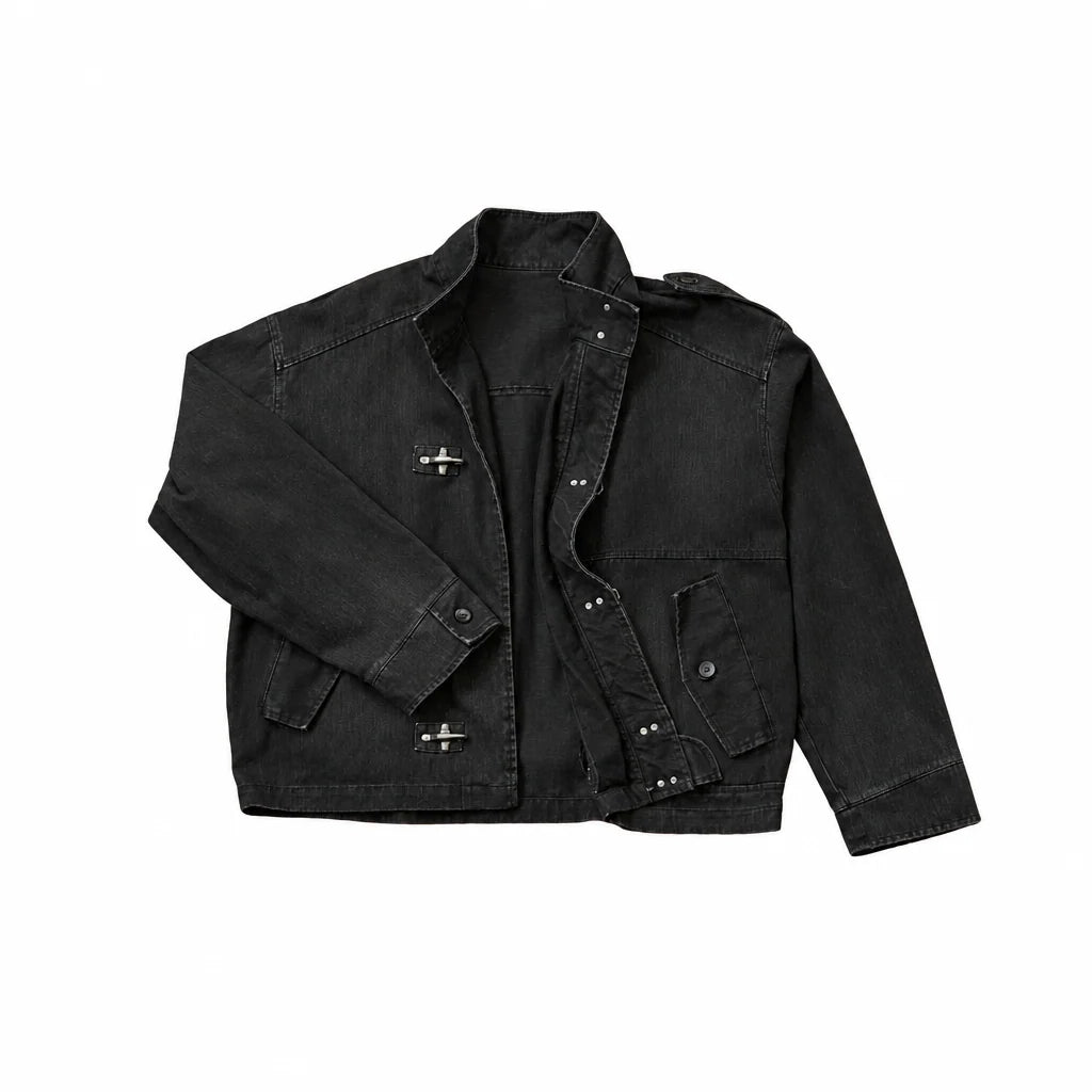Found Utility Clasp Work Jacket