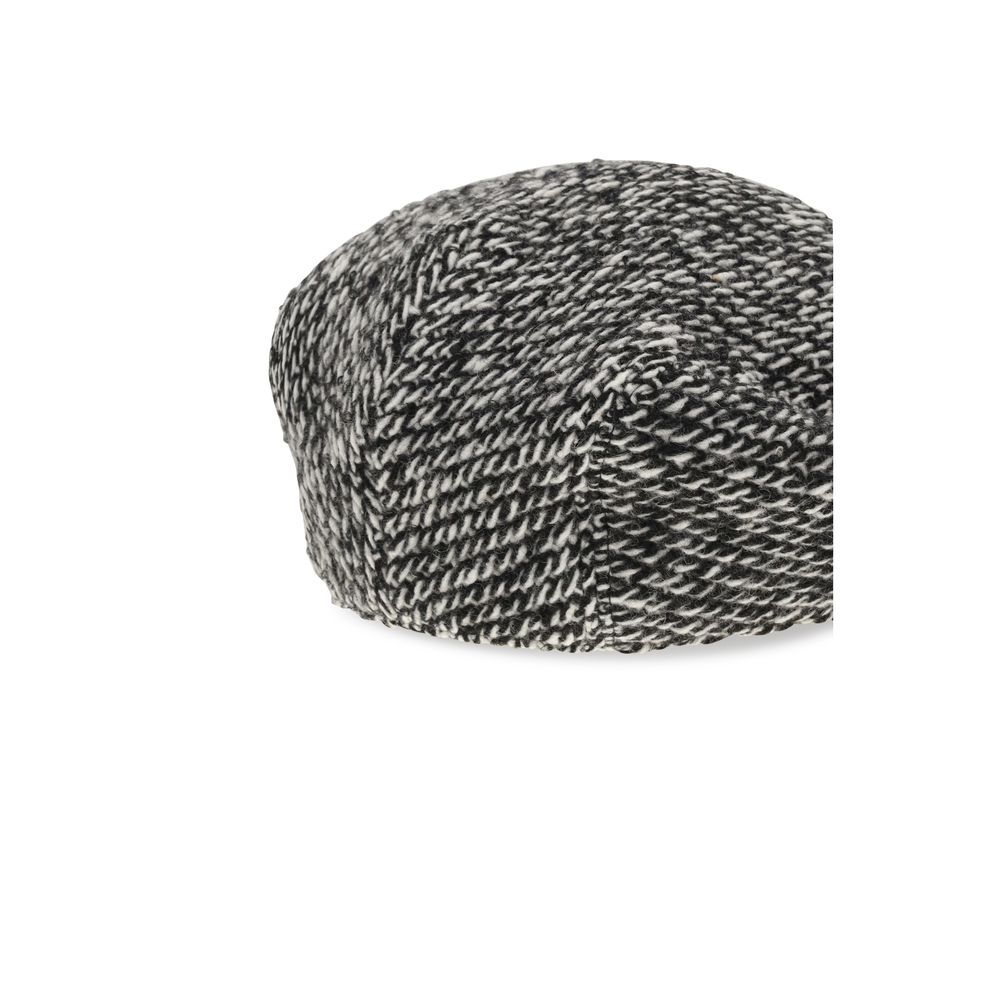 Dolce & Gabbana Multicolor Wool Flat Cap