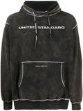 United Standard logo print hoodie