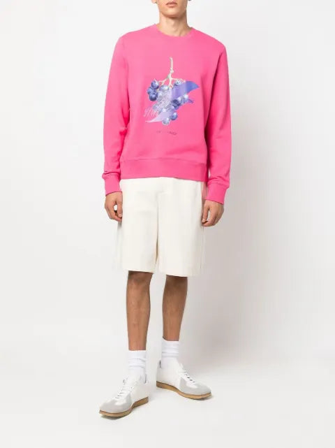 Viktor & Rolf grape-print cotton sweatshirt