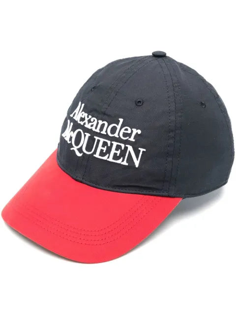 Alexander McQueen logo-embroidered baseball cap