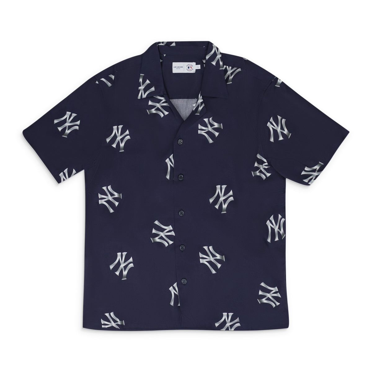 Blue New York Yankees Leisure Shirt