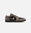 Air Jordan 1 Low SE Men's Sneakers | Black/Olive Grey/Light Wild Mango
