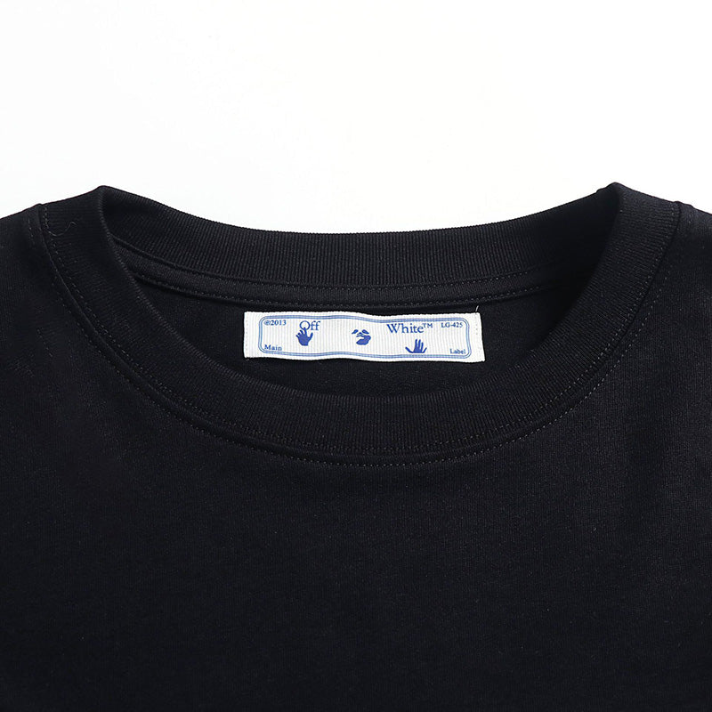 OFF-WHITE Seaweed Arrow Graphic T-Shirt