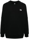 The North Face rubberised-logo cotton sweatshirt