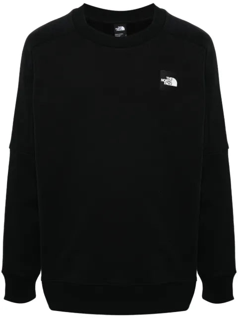The North Face rubberised-logo cotton sweatshirt