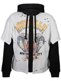 Haculla King Cobra layered hoodie