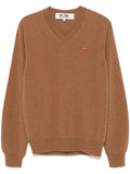 Comme Des Garçons Play heart-patch jumper