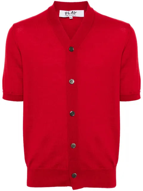 Comme Des Garçons Play Play short-sleeve cardigan