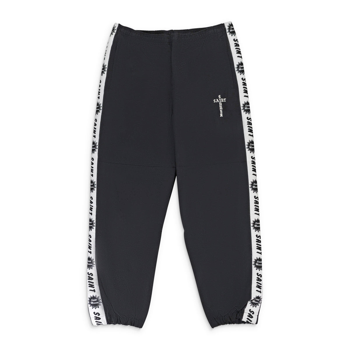 BLACK TRACK PANTS