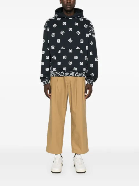 RHUDE bandana-print hoodie