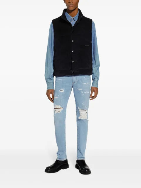 Dolce & Gabbana corduroy gilet
