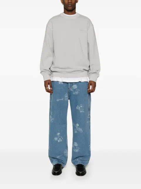 Carhartt WIP Duster Script logo-embroidered sweatshirt