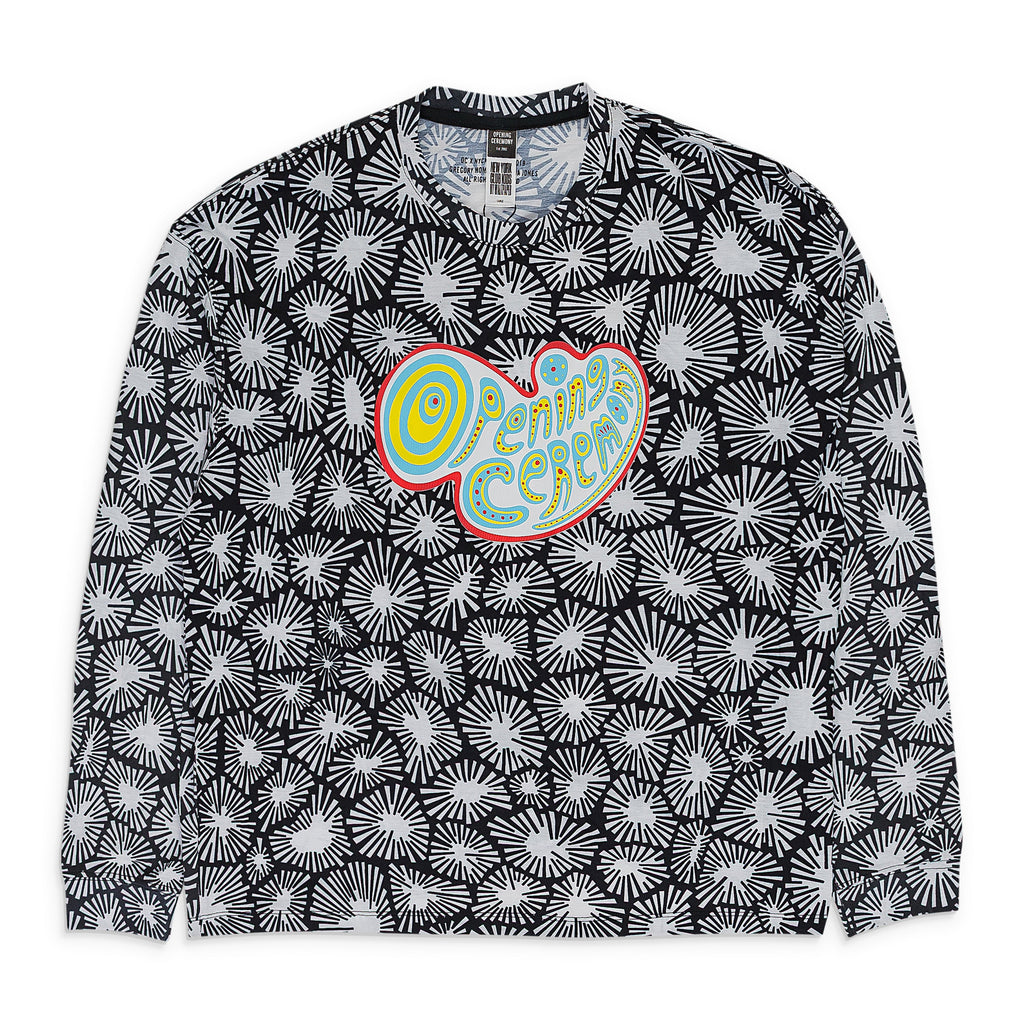 BLACK LONG-SLEEVE T-SHIRT