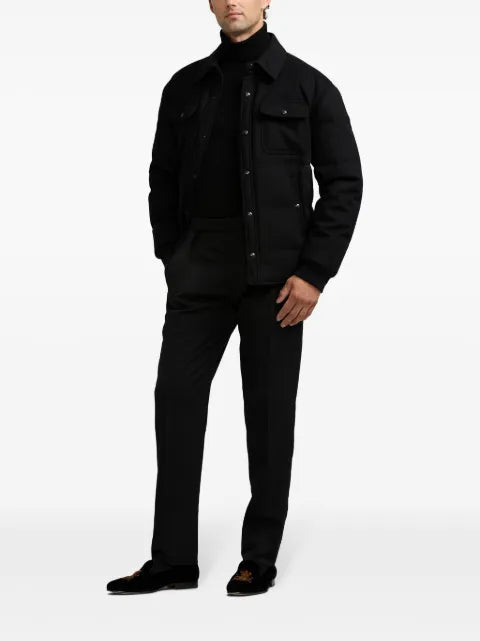 Ralph Lauren Purple Label padded shirt jacket