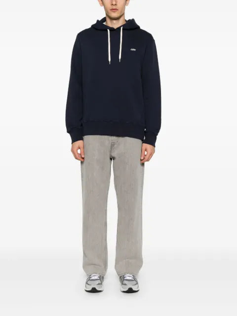 Autry logo-embroidered hoodie