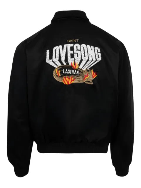 SAINT MXXXXXX Love song satin jacket