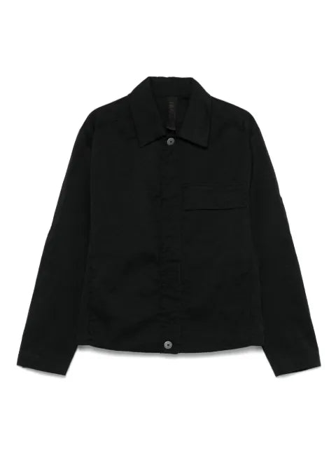 Transit buttoned shirt jacket