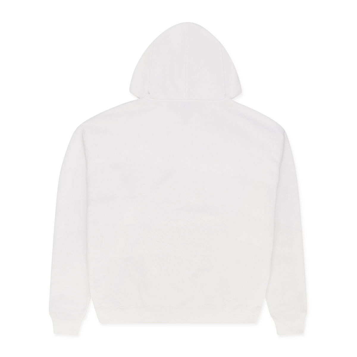 White Goth Logo Hoodie