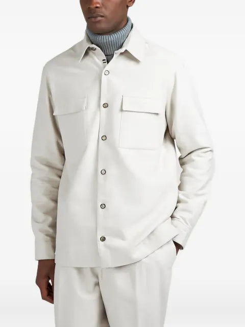 Paul & Shark flap-pocket shirt jacket