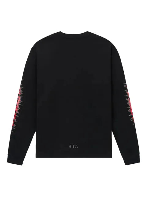 RTA Lawrence "Black Cyber Sigilism" sweatshirt