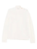 Prada buttoned high-neck sweater