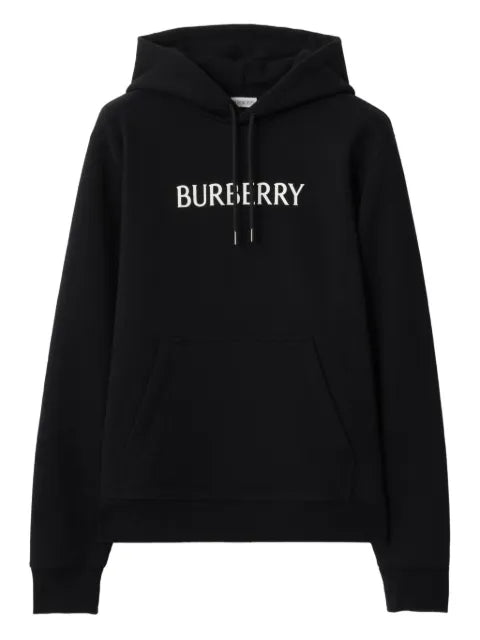 Burberry logo cotton hoodie