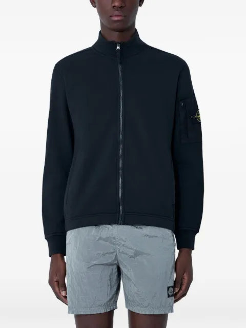 Stone Island zip-up mock-neck jacket