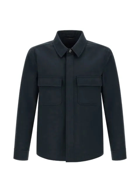 TOM FORD cotton twill double splittable overshirt