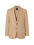 Zegna beige coat in oasi lino