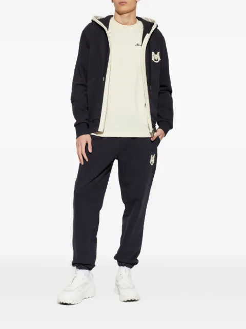 Moncler logo-embroidered hoodie