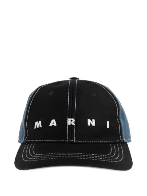 Marni two-tone baseball cap
