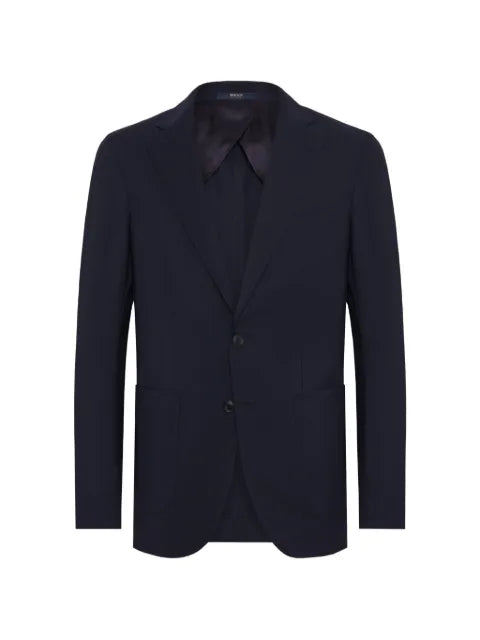 Boggi Milano plain wool blazer