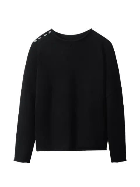 Protémoa buttoned-shoulder sweater
