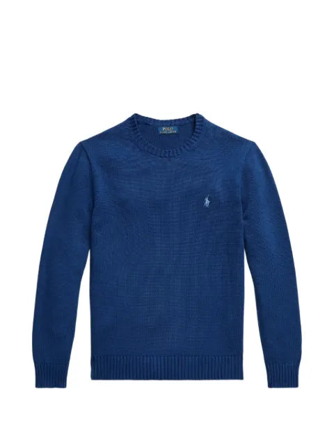 Polo Ralph Lauren logo-embroidered crew-neck sweater