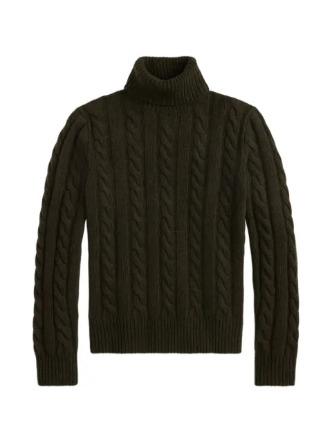Polo Ralph Lauren cable-knit turtleneck sweater