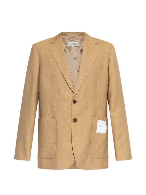 MM6 Maison Margiela patch-pocket blazer