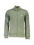Gian Marco Venturi Vintage logo-embroidered zip-up sweater
