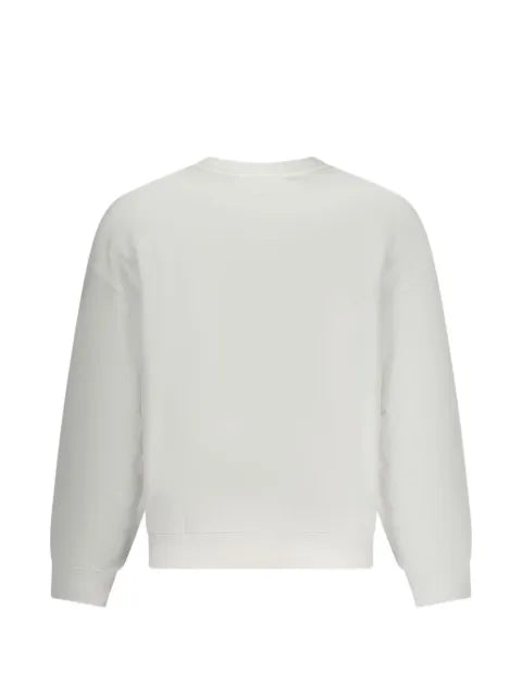 GUESS USA embroidered logo-print sweatshirt