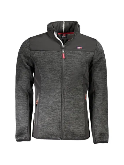 NORWAY 1963 panelled melange-effect jacket