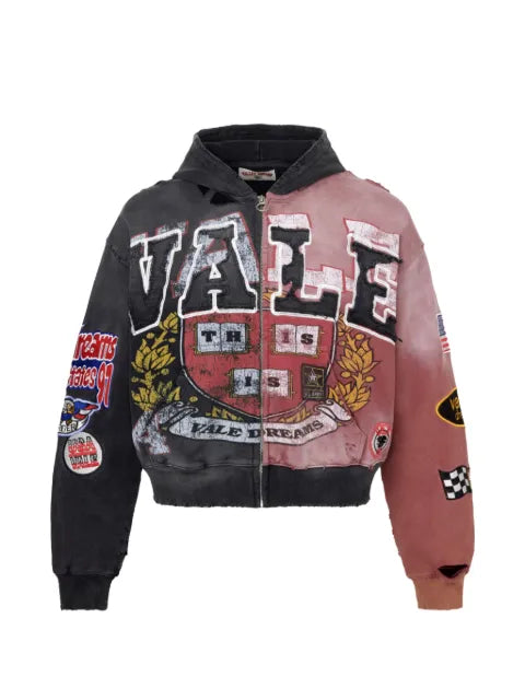 Vale Two Face patch-detail hoodie