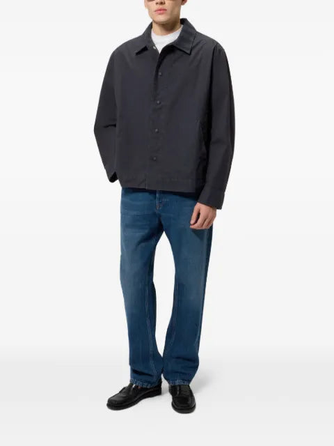Missoni cotton canvas overshirt with Zigzag collar detail