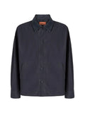 Missoni cotton canvas overshirt with Zigzag collar detail