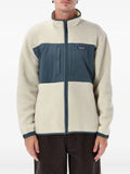 Patagonia fleece-texture panelled jacket