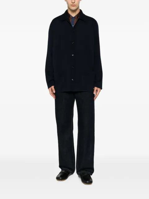 Valentino Garavani button-up patch-pocket cardigan
