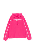 Stüssy Oval piping-detailing logo-patch hoodie