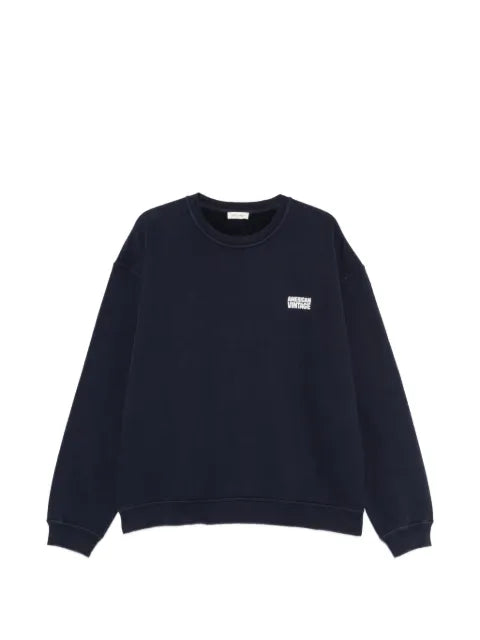 American Vintage logo-print sweatshirt