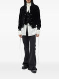 Ann Demeulemeester Kaare paisley-embroidered velvet waistcoat